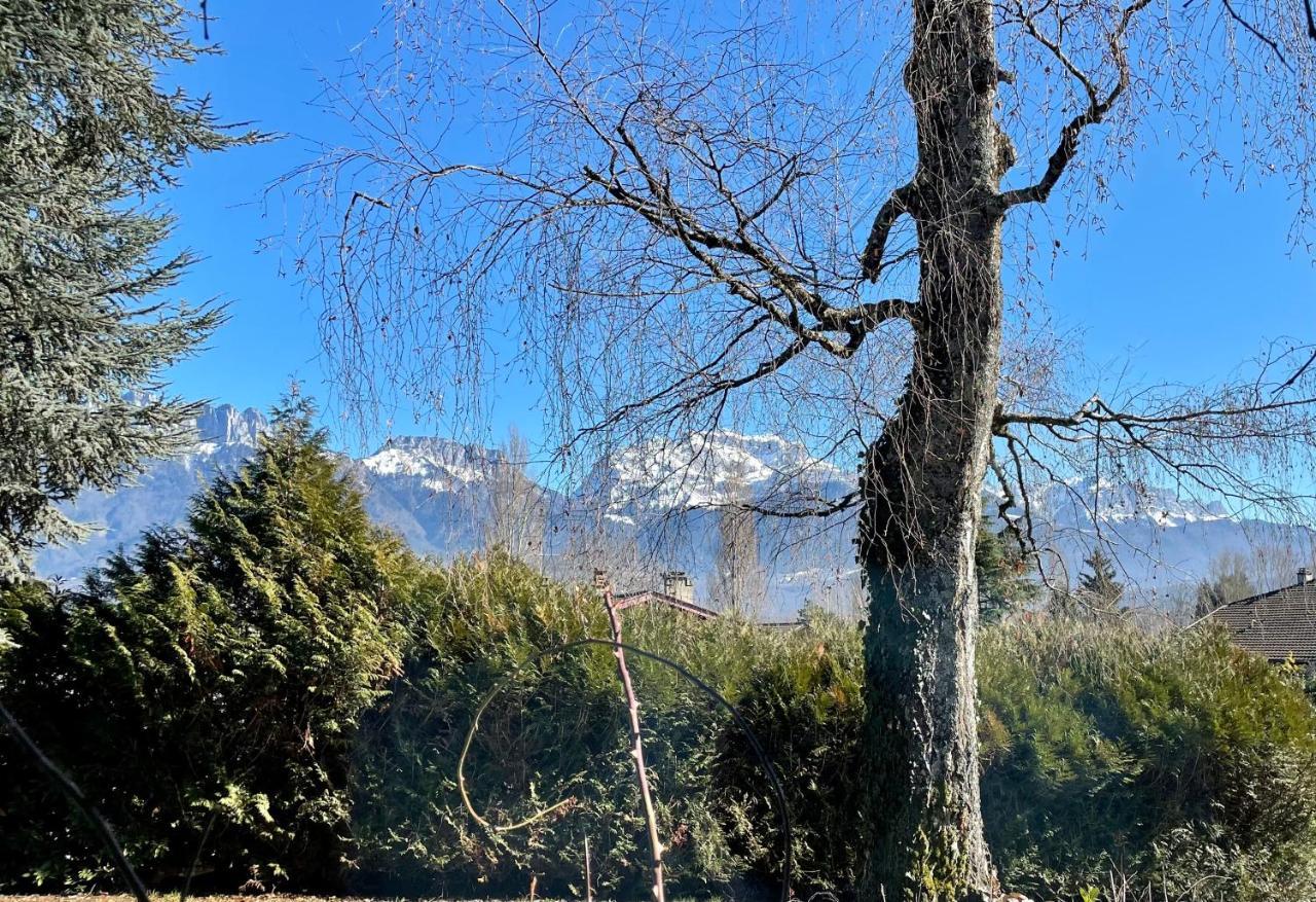 Appartement Independant 30 M² A 500M Du Lac, 2 Velos Et Parking Fournis Sévrier Dış mekan fotoğraf